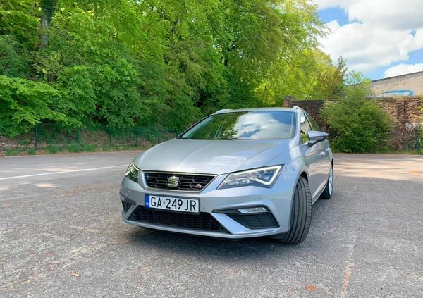 Seat Leon cena 58000 przebieg: 214000, rok produkcji 2018 z Gdynia małe 232